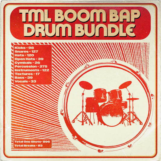 TML Boom Bap Drum Bundle